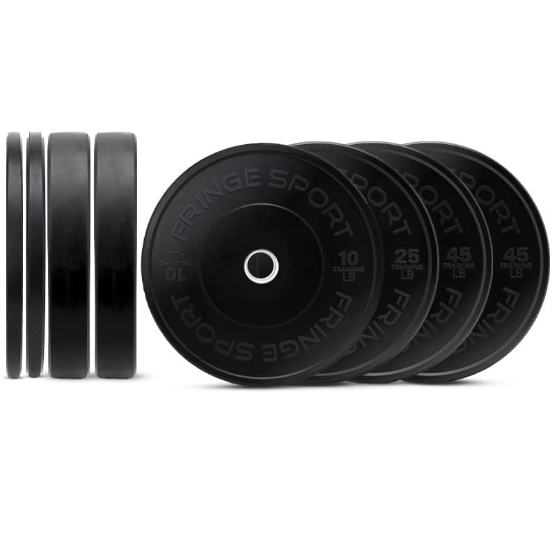 FringeSport Black Bumper Plates