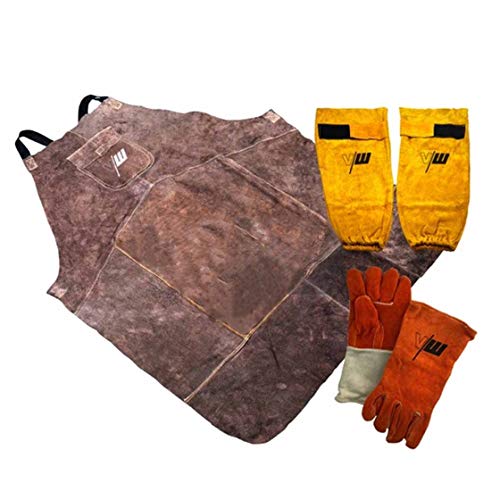 Evita quemaduras con este conjunto de protección para soldadura de piel