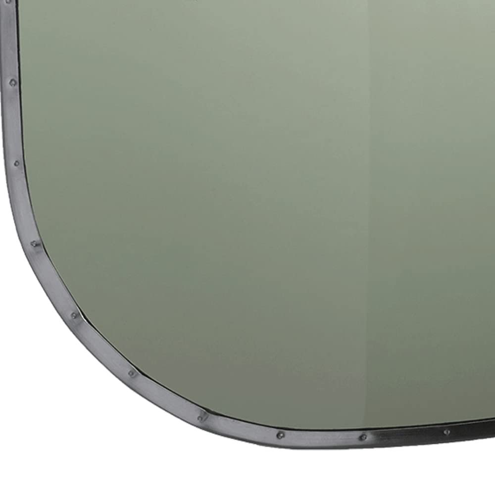 Jackson Safety Face Shield Window for Jackson Safety Headgear, 9" x 15.5" x 0.04", Aluminum Bound Acetate, Light Green Tint (Case of 12), 29082