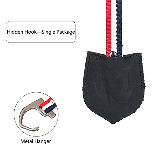 Yorten Assentos de ganchos de couro de alta qualidade Ganchos supressíveis Assentos traseiros Gancho