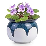 African Violet Pots, 6 inch Ceramic Easy Self...
