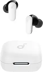 soundcore P30i da Anker, Fone de Ouvido Bluetooth 5.4 com Cancelamento de Ruído Adaptativo, Graves Poderosos, 45H de Reprodução, Estojo 2-em-1 com Suporte para Celular, IP54, Fone sem fio TWS, Branco