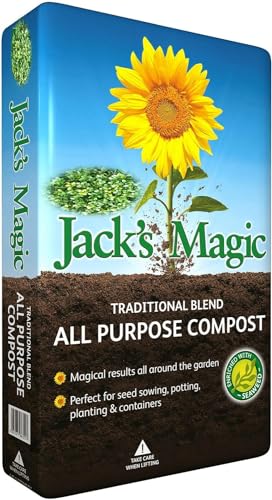 Garden Jacks Magic 50L Multi-Purpose Compost Peat-Free Premium Blend For All Gardening Needs