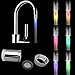 2 pezzi Acqua rubinetto LED colorato,7 Colori Rubinetto Che Cambia LED Acqua Bagliore Di Luce Cucina Bagno Rubinetto