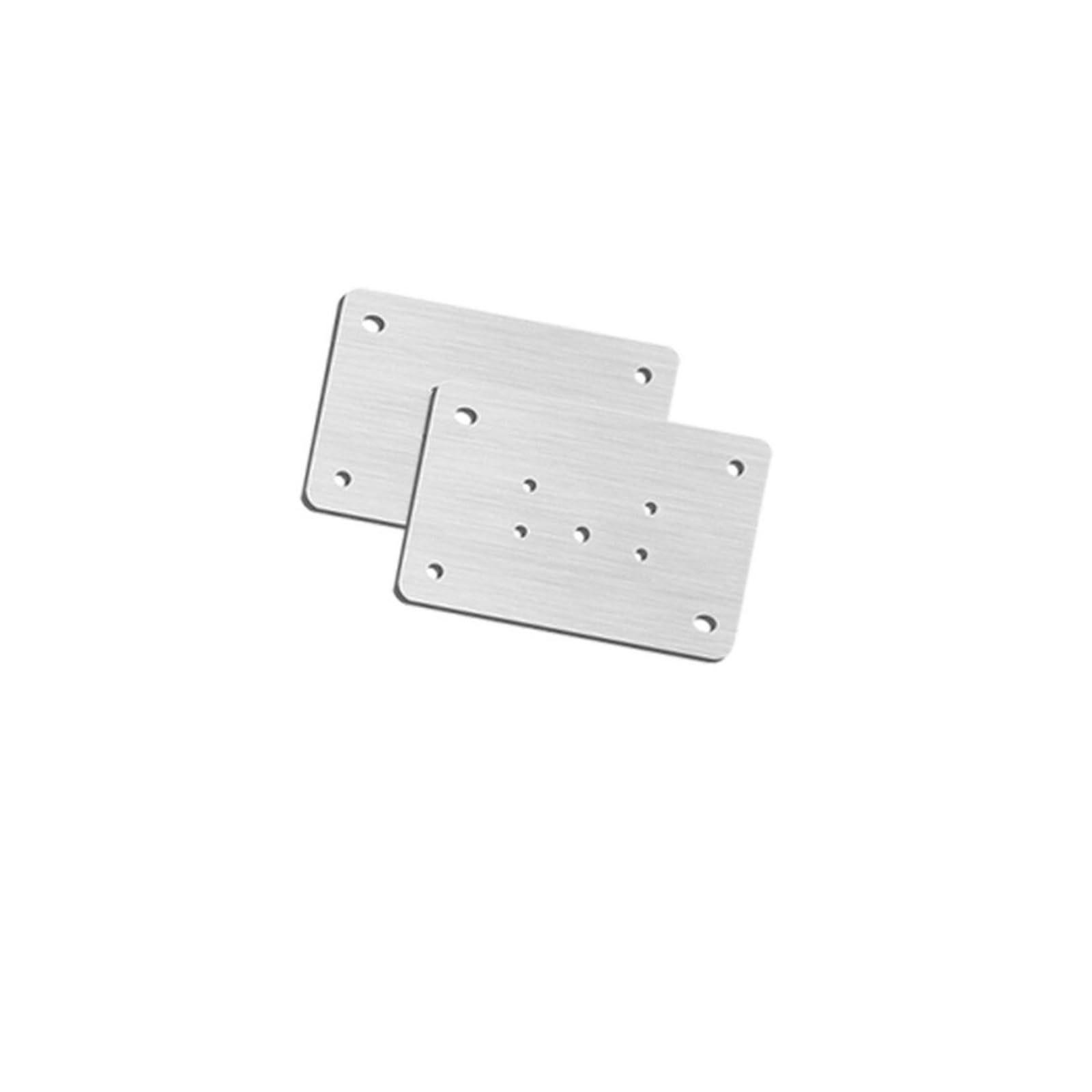 Jinfeuge 2Pcs B Stainless Steel Household Hardware Hinge