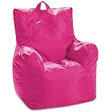 Posh Creations Structured Comfy Bean Bag Chair for Gaming, Reading, and Watching TV, Pasadena, Soft...
