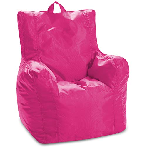 Posh Creations Pasadena Bean Bag Toddlers And Kids, Comfy Chair For Children, Soft Nylon-Pink #TOP12