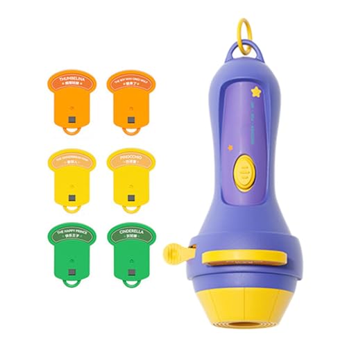 Projecteur enfant avec lampe torche et 6 thèmes pour chambre