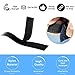 Tape Roll 1 Inch x 32.8 Feet Strips with Self Back Adhesive by TOPtoper Hook and Loop Tape Roll (Black)