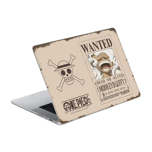 One Piece Luffy Gear 5 skin vinyle sans bulle ordinateur MacBook Pro 14 A2442