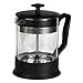 Price comparison product image Xavax Stainless Steel Manual Tea/Coffee Maker with Press Filter - Black 0.6L