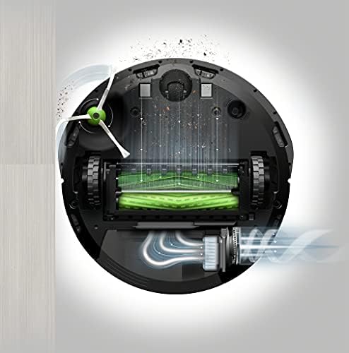 iRobot i7156 Roomba i7 Robot Vacuum Cleaner, Learns, maps, and adapts to Your Home, Ideal for Pets, with Rubber Brushes, Power-Lifting Suction-WiFi Connected and programmable via app, Plastic