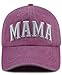 Mommy and Me Matching Outfits, 2PCS Mama Mini Hats, Mom and Baby Matching Outfits Baseball Cap, Mothers Day Birthday Gifts for Mama Women Kids