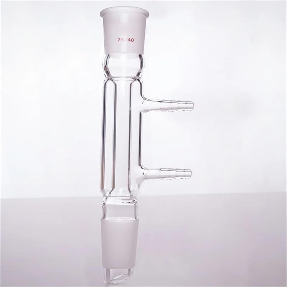 Prostokondensator 14/20 19/22 24/40 29/42 Φ 8 mm/10 mm Mała dysza prosta borokrzemowa C20 Sprzęt laboratoryjny