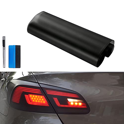 NewL 12 x 48 pulgadas autoadhesiva para coche, luz antiniebla de vinilo, película de humo (humo mate)