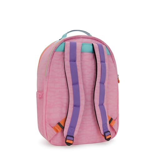 Image of Kipling Women's Seoul Extra Large 17 inch Laptop Backpack, Durable, Roomy with Padded Shoulder Straps, Built-In Protective Sleeve
