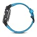 Garmin quatix 5, Multisport Marine Smartwatch, Comprehensive Boat Connectivity, Stainless Steel with Blue Band
