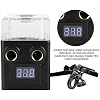 Computer PC Water Cooling Pump,Integrated Water Cooling Pump with Temperature Display + Detachable Water (Black)