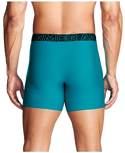Image of Under Armour mens Multi-pack Performance Tech Boxerjock Brief, 6 inch Inseam, All-day Comfort & Soft