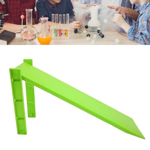 Strong Plastic Inclined Plane 3 Heights Clear Scale Easy Kit for School Experiment, 2 Sets Inclined Plane for Physics