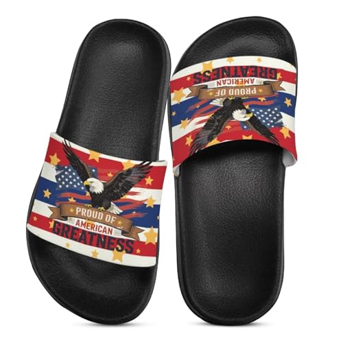 Image of Slides for Boys Girls Quick Drying Kids Slides Sandals Non-Slip