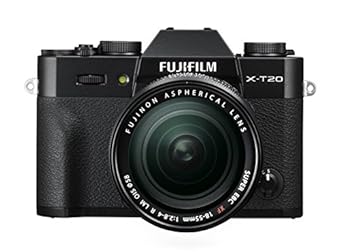 富士フイルム(FUJIFILM) ミラーレス一眼カメラ X-T20 レンズキットブラック X-T20LK-B