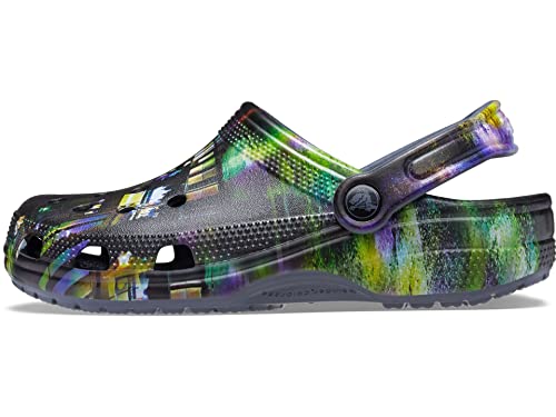 Image of Crocs Boys' Classic Graphic Monster Print Clogs