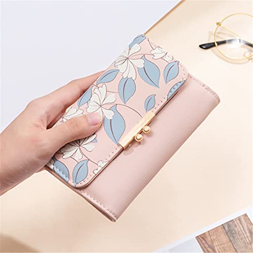 Small New Wallet Three fold Korean Wallets Cute Students Change (A)3