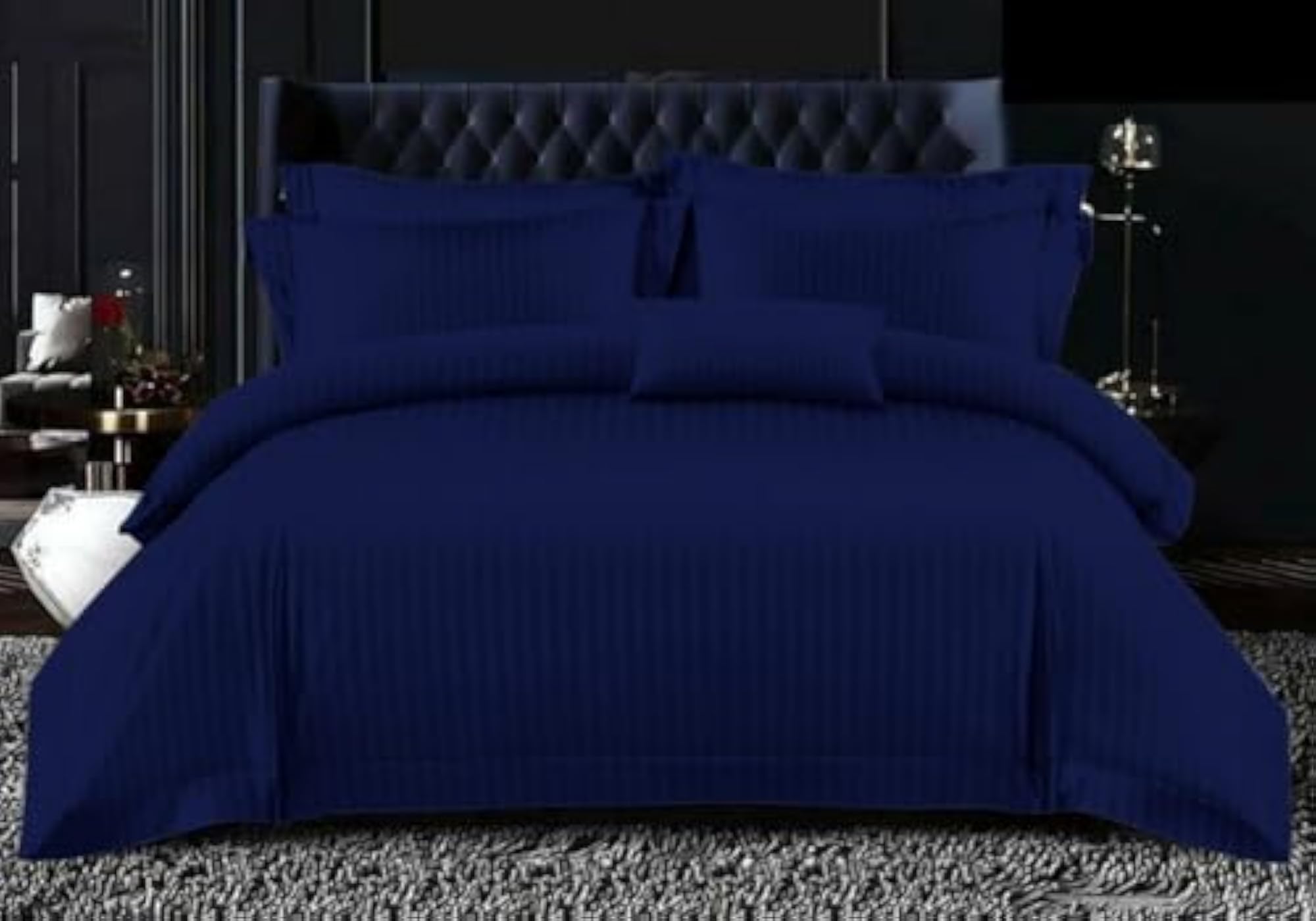 350tc Reversible Comforter Double King Size Bedding Set