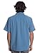 Quiksilver mens Centinela 4 Button Down Shirt, Dark Denim, Large US