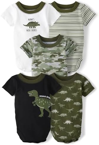 The Children&#39;s Place baby-boys And Newborn Short Sleeve BodysuitsShirt