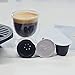 RECAPS Refillable Coffee Pods Reusable Filters Compatible with Nespresso Original Line Machines 3 Pack Black
