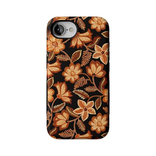 Casely iPhone 17e Case | Maple Flowers | Floral Foliage | Bold Protective Design | Compatible with MagSafe