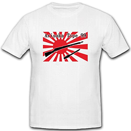 T-shirt Arisaka Type 99 Fusil Japon pour Collectionneur Histoire WK2