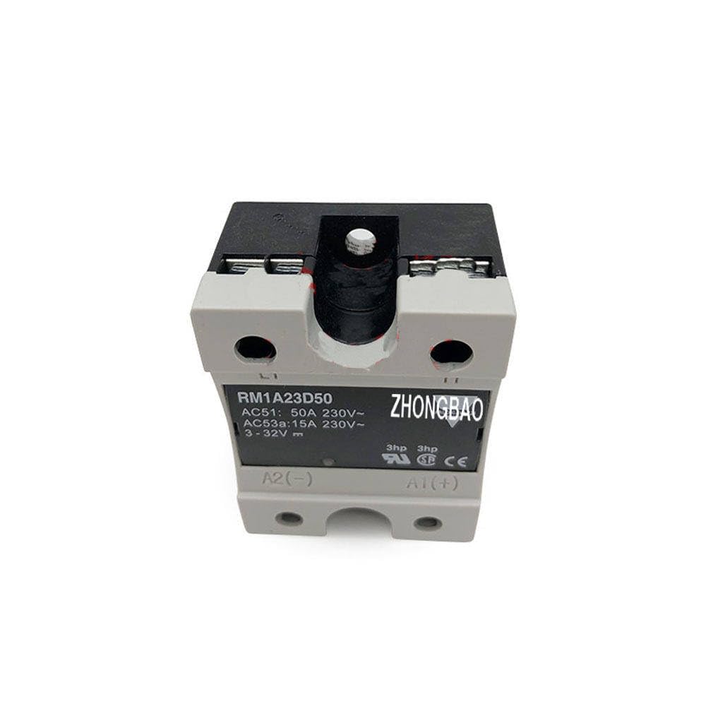 RM1A23D50 Hockey Puck Solid State Relay Maximum 50 amp AC Switching Up to 3 Rated 3-32 VDC Control Voltage