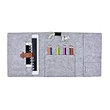 QUALITÄT & MATERIALIEN - Der Purse Organizer besteht aus robustem, weichem und biegsamem, leichtem Filzstoff, der für hohe Qualität sorgt. Zartes Design, weiche Textur, gutes Tastgefühl, sorgfältige Stiche und geringes Gewicht