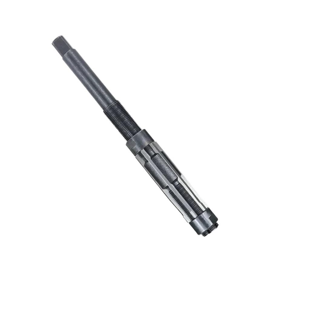 TCETVMVXR 1-2Pcs Adjustable Hand Reamer HSS ‌Alloy Tool Steel Cutting Tools 6mm-64mm(1Pcs 15.25-17mm)