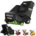 HICOVER Snow Blower Cover - 1200D Snowblower Covers Heavy Duty Waterproof Zipper Reflective Strips Universal Fit for EGO, Honda, Ryobi, Cub Cadet, Ariens, Troy Bilt, Snow Joe, Toro and PowerSmart