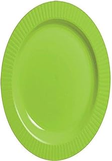 amscan Disposable Premium Plastic Round Plates (32 Pack), 7-1/2