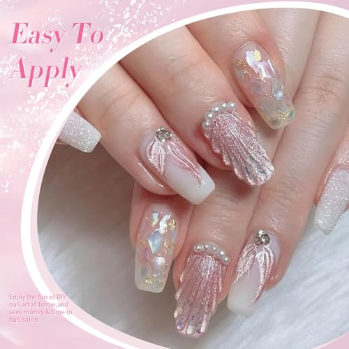 Set de esmalte de uñas glitter con 6 colores el regalo para adolescentes 3