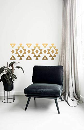 Southwest Boho Wall Decals Triagle Wall Stickers Geometric Decals Triangles Vinyl Decals Boho Wall Sticker Southwest Wall Decor
