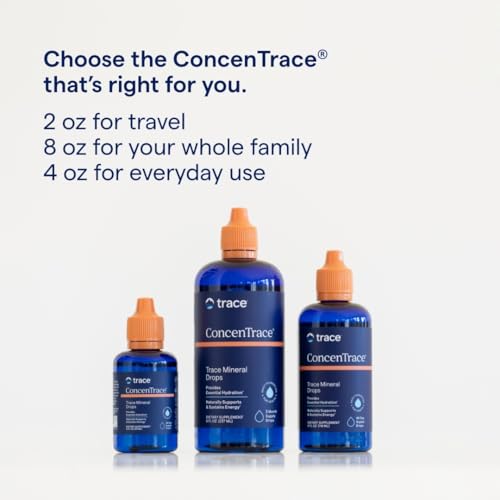 image for Trace Minerals ConcenTrace Trace Mineral Drops | Supports Energy, Dige