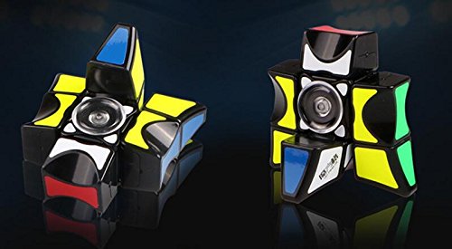 Cuberspeed Qy Toys 1X3X3 Super Floppy Black Magic Cube 3X3X1 Speed Cube #TOP3