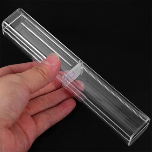Boîtes à crayons légères au design transparent et épuré lot de 50