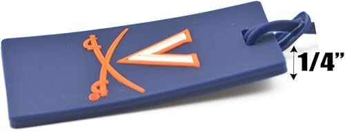 Miniatura 9 de Paquete de 2 etiquetas de PVC para equipaje de Alabama Crimson Tide