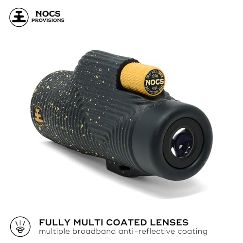 Image of Nocs Provisions Zoom Tube 8x32 Monocular, Bird Watching & Backpacking | 8X Magnification Telescope, Bak4 Prism, Wide Field of View for Wildlife Viewing