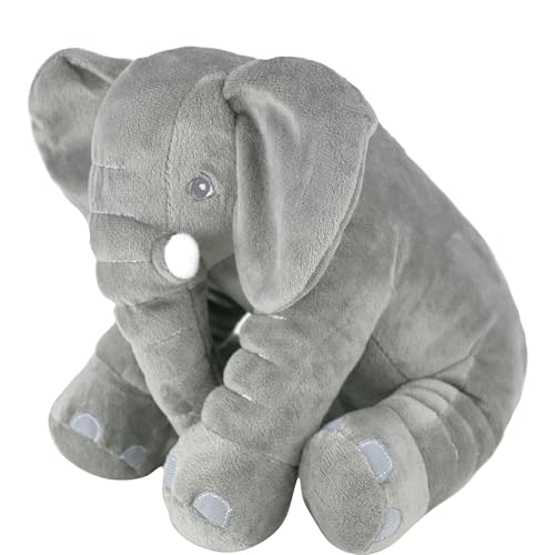 Djungelskog 60cm/24inch Elephant Plush, Elephant Stuffed Animals Plush for Kids Girls Boys Girlfriend Birthday Christmas, Valentine's Day Gift (60cm/24inch)