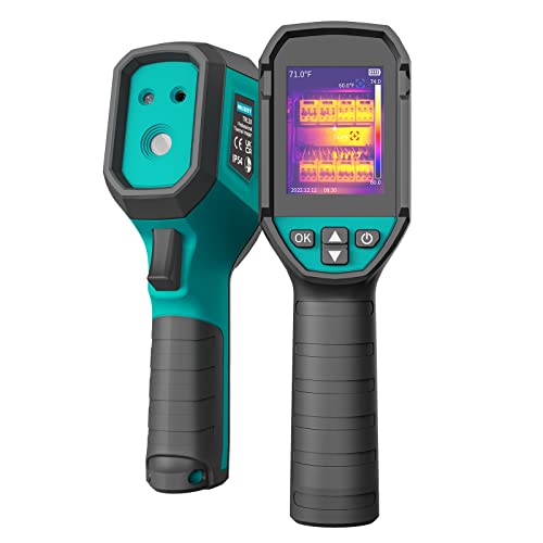 MiLESEEY Cámara térmica TR120 Cámara térmica portátil 3,5 pulgadas pantalla LCD,Recargable,6 paletas,con seguimiento automático de frío y puntos calientes Cover