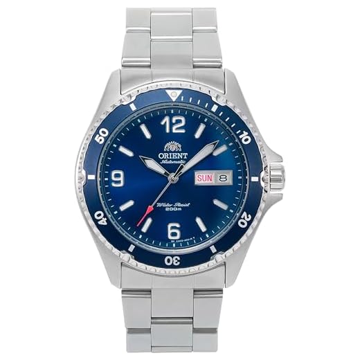 Orient Sportuhr FAA02002D9, blau, sportlich