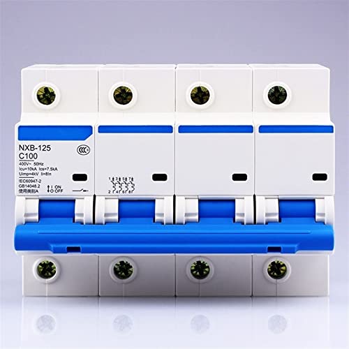 Interrupteur d'air 100A NXB-125 4P pour alimentation domestique 230V 400V